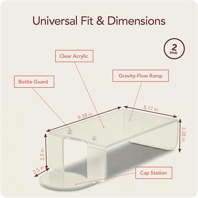 Liquid Laundry Detergent Dispenser Riser Organizer - Image 4