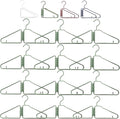 12pcs Folding Hangers, Foldable Clothes Hanger, Portable Plastic FoldableTravel by Unknown