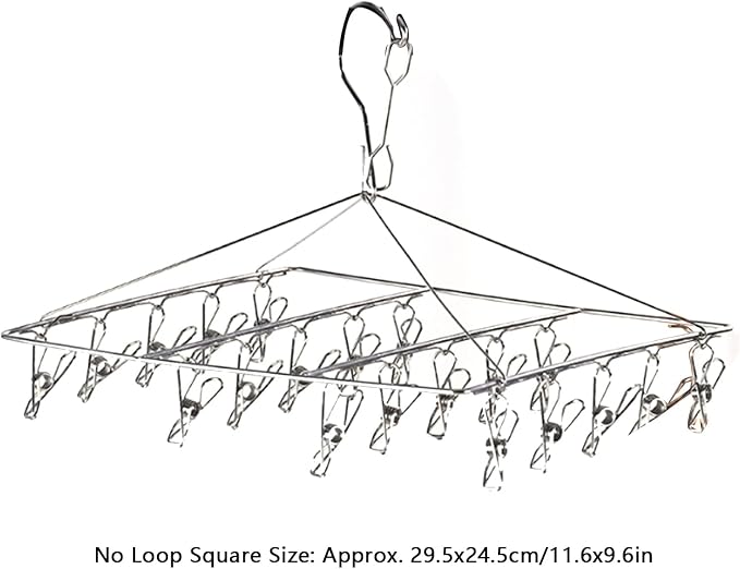 Clothes Drying Racks Clip Hangers, Clothes Drying Hanger Stainless Steel Multi - Image 5