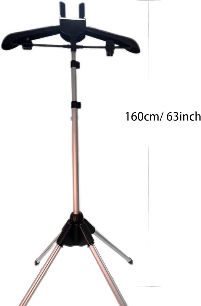 Black Steamer Hanger Stand, Garment Hanger - Image 2