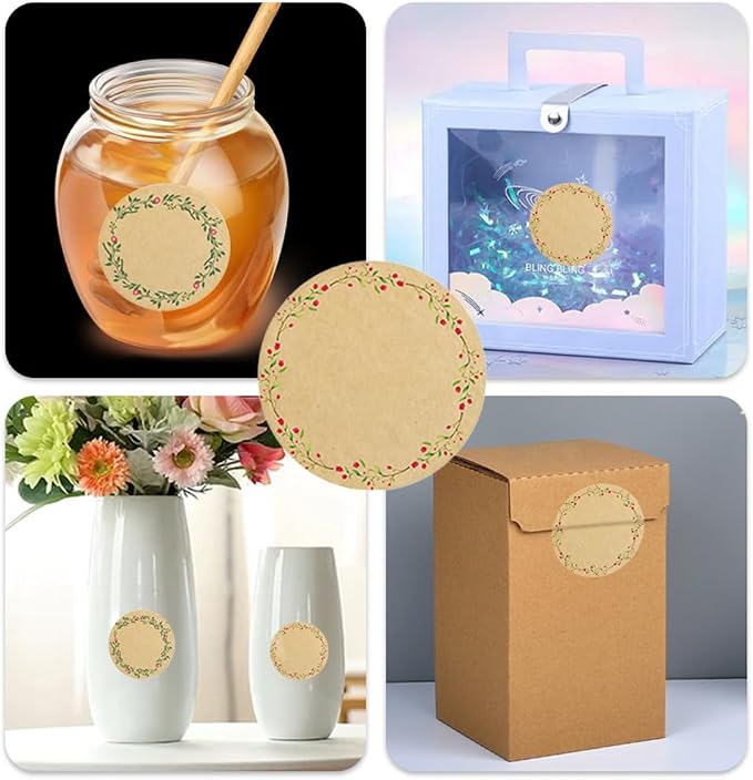 500PCS Canning Label Stickers for Jars and Lids, 2Inch Round Jars Labels for - Image 6