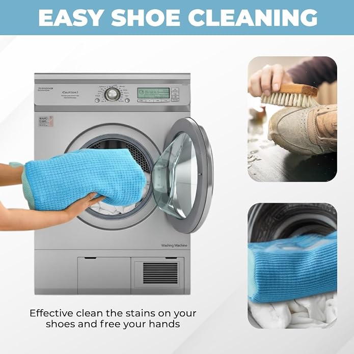 1Pc Shoe Washing Machine Bags kit – Reusable Mesh Laundry Bags - Image 3