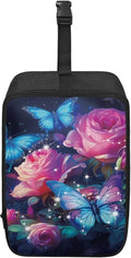 Steamer Carrying Case Butterfly Rose Lightweight Zippered Organizer by YUVAMAGIMO