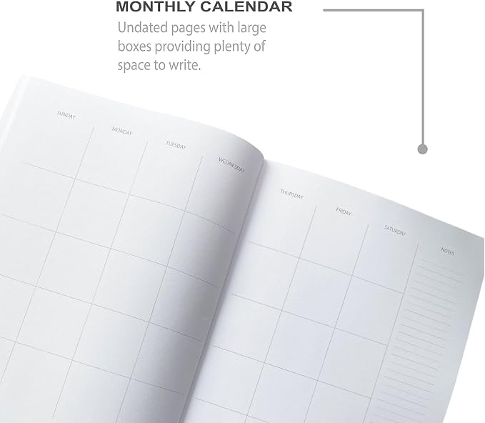 Kahootie Co Home & Work Weekly Planner, 8.5-inch x 11-inch - Image 3