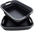 SAMMART 41L Collapsible Plastic Laundry Basket by SAMMART
