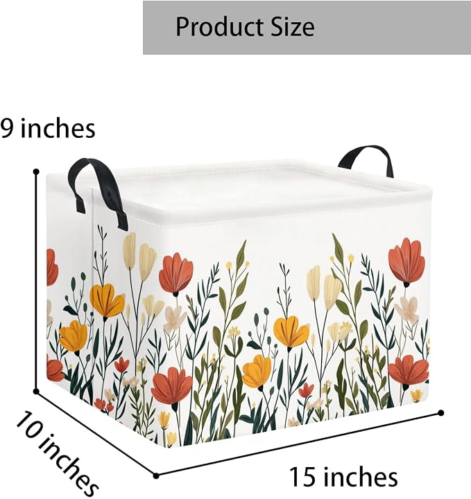 Rectangular Baby Kids Storage Basket - Image 6