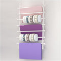 Wall Mounted Clothing Store Garment Rack by Unknown