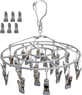 Stainless Steel Laundry Drying Rack Clothing Sock Drip Clothes Drying Hanger by Funamily
