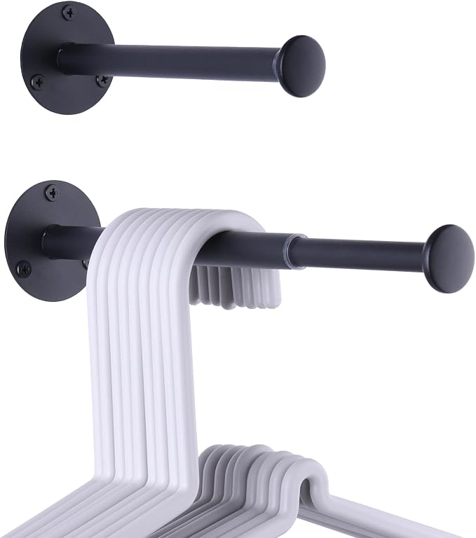 2 Pack Retractable Hanger Holder by JAZBREY