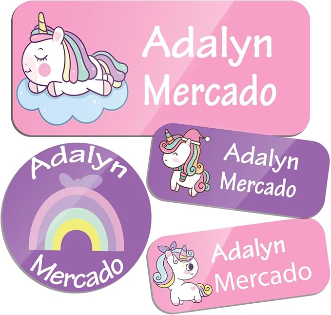 Custom Personalized Name Labels by TSNBYYC