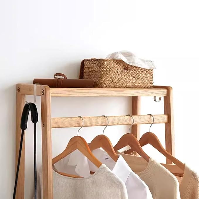 Corner Coat Rack Modern Minimalist Bedroom Furniture Simple Clothes Hanger Coat - Image 3