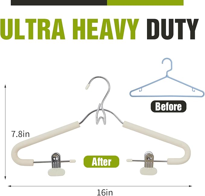 Spring Fever Foam Padded Clothes Hangers - Image 6