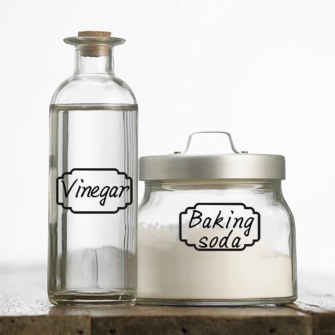 138pcs Removable Transparent Labels - Image 2