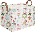Rectangular Christmas Basket, Waterproof and foldable Tree Basket Baby Storage by FXOCSHE