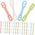 Ciieeo Clothes Hanger Buckle Set 100pcs Windproof Hanger Grips Silicone Buckle by Ciieeo