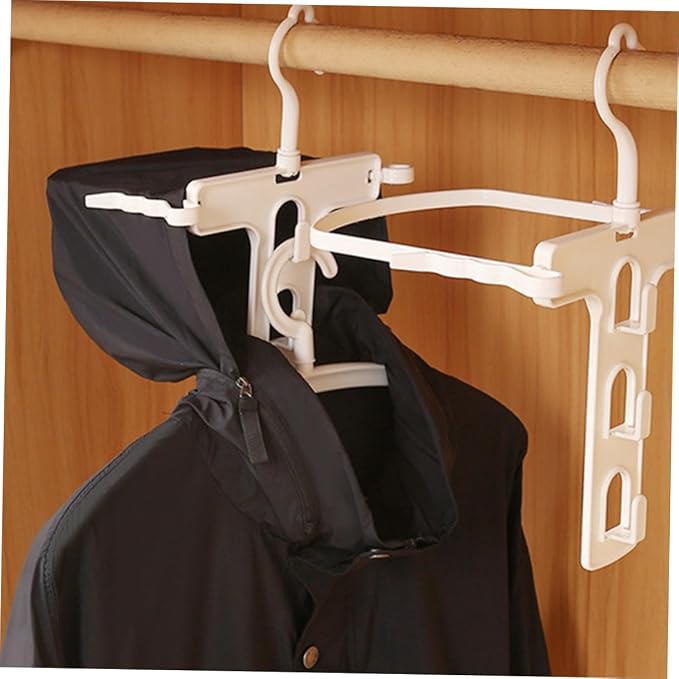 Rotatable Plastic Clothes Drying Rack - Image 8