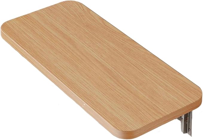 Folding Display Wall Shelf Wall Mounted Folding Table Wooden Board Foldable by Unknown