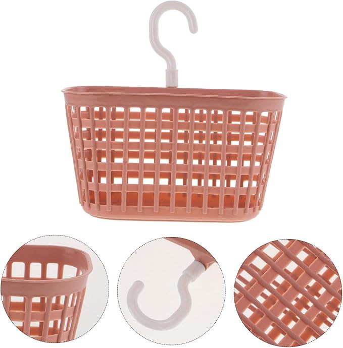 LIFKOME Plastic Storage Hanging Basket Rotatable Thicken Design Bathroom - Image 9