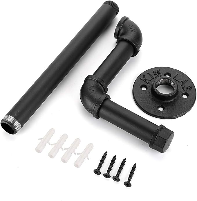 Sumnacon 15.3 Inch Industrial Pipe Clothes Bar - Image 3
