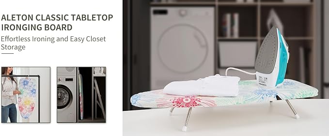 Tabletop Ironing Board 12"x29" – Portable Folding Ironing Board - Image 8