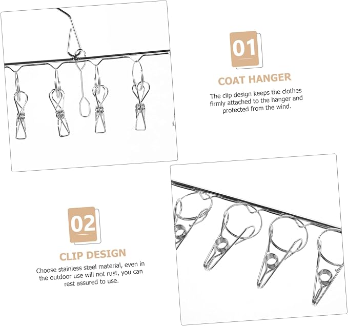 Stainless Steel Sock Drying Rack - Image 2