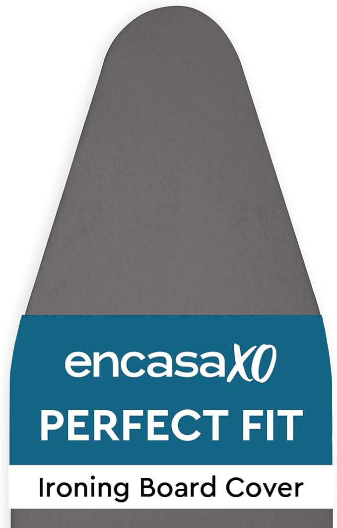 Encasa XO Ironing Board Cover and Pad 42"x14" - 4mm Felt Medium Iron Board by EncasaXO