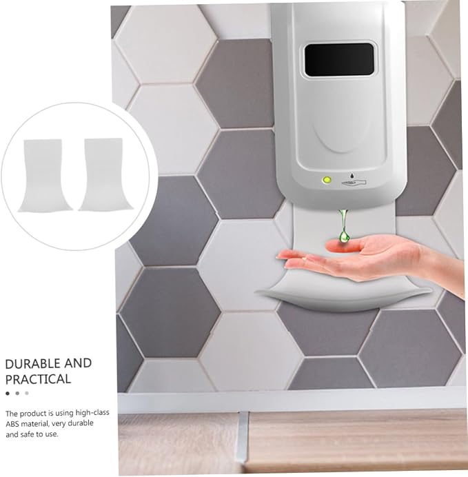 2pcs Abs Plastic Soap Tray Laundry Detergent Drip Catcher Laundry Dispenser - Image 5