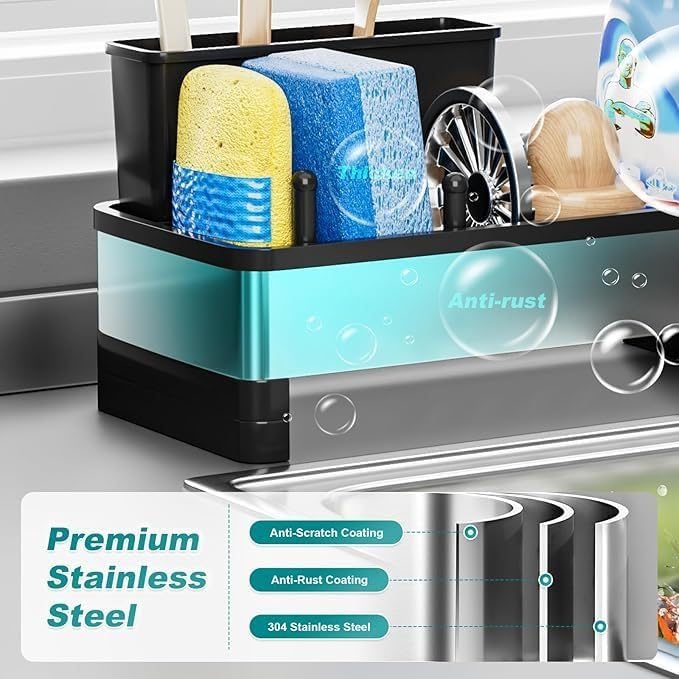 304 Stainless Steel Sink Caddy - Image 3