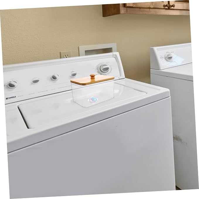 Laundry Storage Bin Lids Dryer Sheet Holder Scent Booster Beads Container - Image 4
