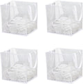 4 Pack Popup Laundry Hamper, Small Collapsible Mesh Laundry Baskets Dirty by Typutomi