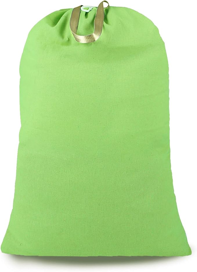Heavy Duty Laundry Bag with Drawstring and Handle, Extra Large Travel Dirty by SANFERGE