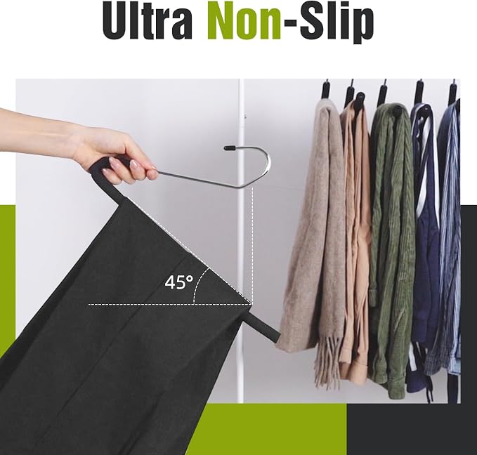 Spring Fever Foam Padded Clothes Hangers Clips - Image 2