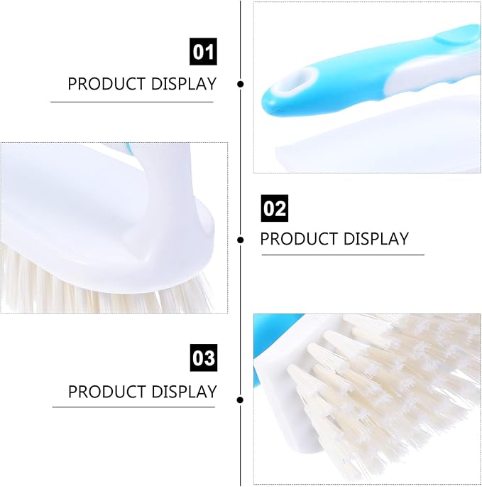 Iron-Type Laundry Brush with Handle, Lightweight Portable Cleaning Tool - Image 9