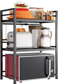 DOLALIKE Expandable Microwave Rack, Countertop Kitchen Utensils Tableware by DOLALIKE