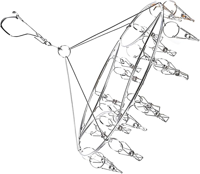 Clothes Drying Racks Clip Hangers, Clothes Drying Hanger Stainless Steel Multi - Image 9