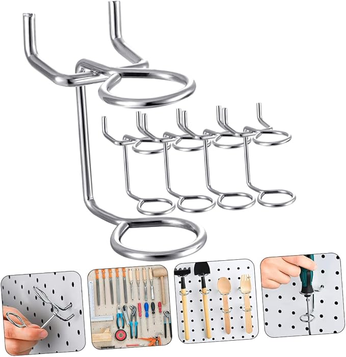 5pcs Pegboard Screwdriver Holders Utility Racks - Image 6
