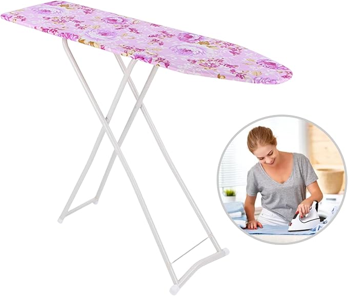 36'' Ironing Board, Ironing Board Full Size, Extra-Wide Clothes Iron Boards - Image 8