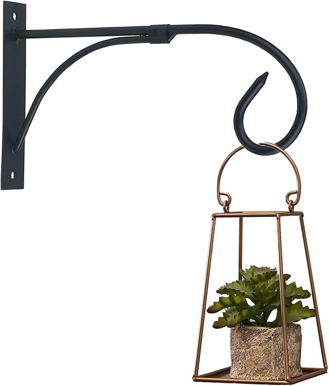 Tinsow Plant Bracket Iron Wall Hooks Straight Downcurled Hanging - Image 5