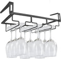 Adjustable Under Cabinet Stemware Holder by NAISQAQ