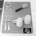 GORILLA GRIP 100% BPA-Free Patented Silicone Dish Drying Mat by GorillaGrip
