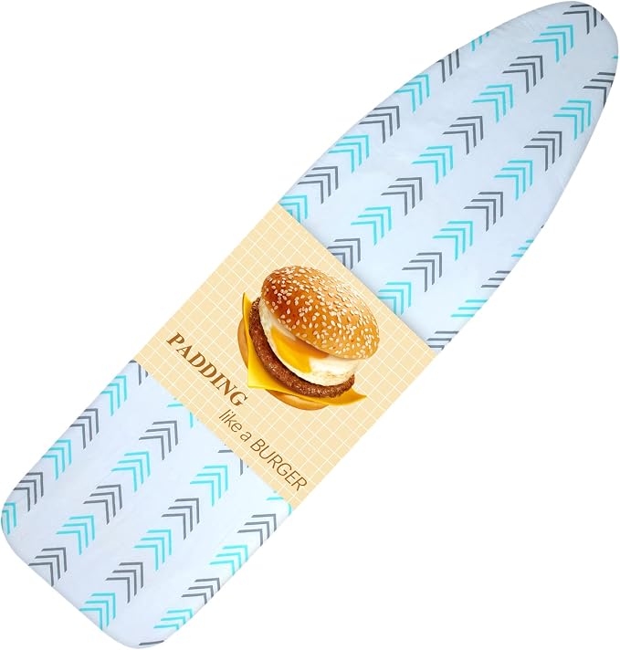 BNDX Thick Ironing Board Cover and Pad 15x54 Standard Size 4 Layers Padding by BNDX