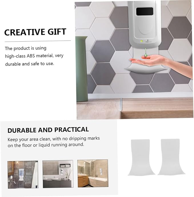 2pcs Abs Plastic Soap Tray Laundry Detergent Drip Catcher Laundry Dispenser - Image 9