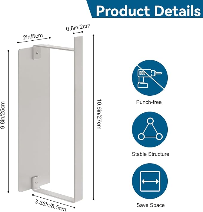 Magnetic Hanger Organizer Stacker, Strong Magnetic Hanger Holder - Image 3