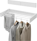 JOOM Laundry Drying Rack Collapsible, Wall Mounted Clothes Drying Rack by JOOM