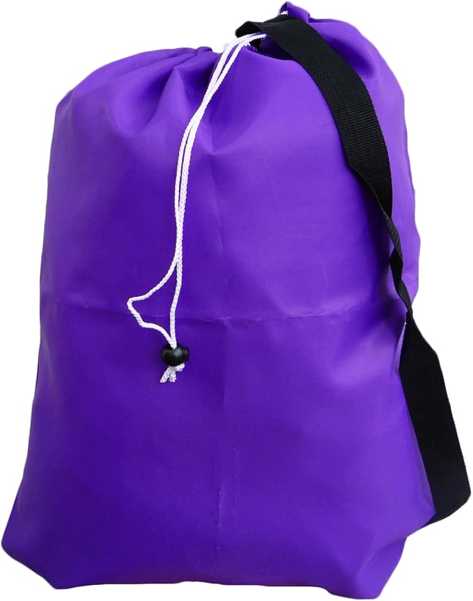 Laundry Bag with Drawstring, Locking Closure, Color: Purple, Size: 22x28 by Laundry+Bag+Store+Online