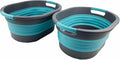 SAMMART 23L Collapsible Plastic Laundry Basket by SAMMART