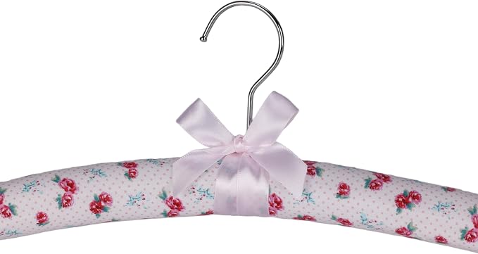 Anti-slip Satin Padded Clothes Hangers - Image 7