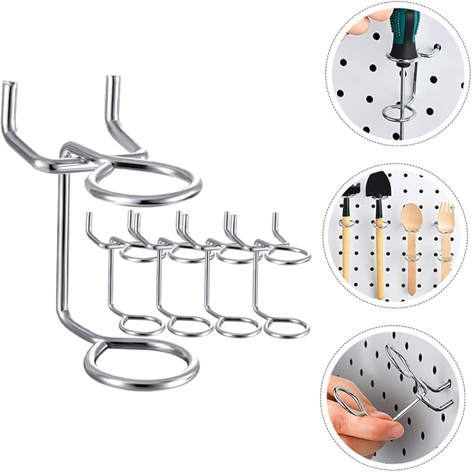 5pcs Pegboard Screwdriver Holders Utility Racks - Image 4