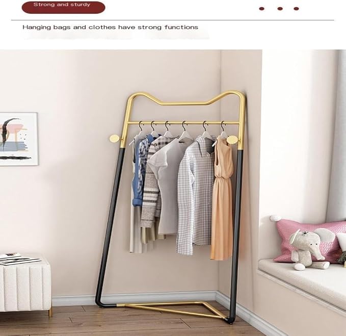 Coat rack Stand Corner Coat Rack Floor-standing Bedroom Corner Clothes Rack - Image 6