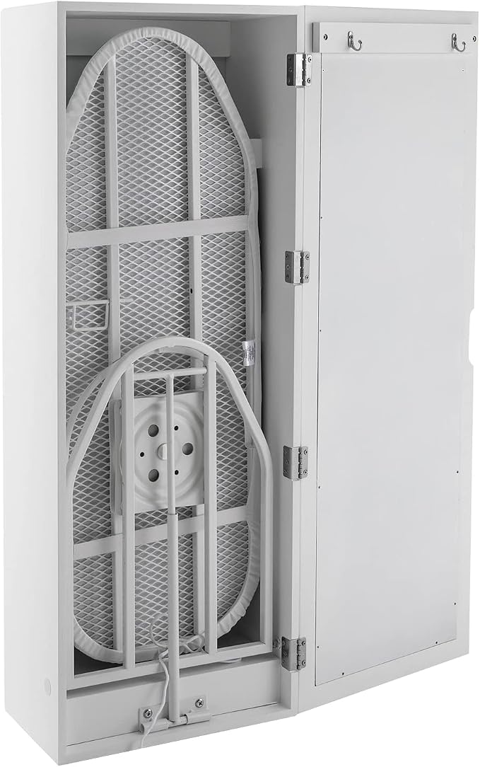 180° Swivel Foldable Ironing Board Wall Mount Cabinet Multi-Functional Ironing - Image 6